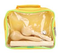 Mtlavishy Orff Instrument Set para niños Educación preescolar Uso educativo Material de madera pura Desarrollar inteligencia infantil adecuada para el entrenamiento de escucha y