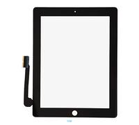 Mtlavishy Panel de Pantalla táctil para Tableta iOS 3 4 Premio de Vidrio Templado Ligero Alta precisión Ideal para reemplazar Pantallas rotas