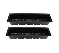 Mtlavishy pavimento de dos piezas con patrón de y moldes de piedra de plástico reutilizables para caminos de jardín de bricolaje y patios de plástico ABS aproximadamente 63.5 x
