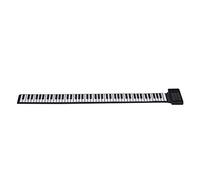 MtlaVishy portátiles 88 llaves enrolle el piano eléctrico digital ideal para los amantes y los alumnos de la música go con la reverberación de la batería de litio recargable de