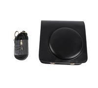 Mtlavishy Protectora de la cámara de la cámara de Cuero PU con Correa para SQ6 Ideal para Viajes de fotografía al Aire Libre y el Uso Diario Viene en Opciones Negras y Marrones (Negro)