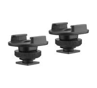 MtlaVishy Seis Piezas Cámara Deportiva Sports Adaptador de Calzado frío Aleación de Aluminio Premium y construcción de plástico para una fácil conexión de la cámara Adecuada para (2 Piezas)