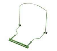 Mtlavishy Soporte de cuello de armónica para rendimiento y almacenamiento Apreta segura Compatibilidad universal con 10 agujeros Metal Metal no Slip Hands libre Conveniencia