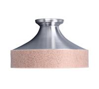 Mtlavishy soprano saxofon mute suaviza la calidad del sonido proporciona un soporte respiratorio completo para jugar hecho de aleación de aluminio y fieltro