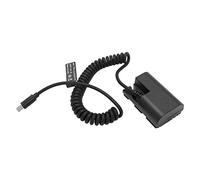 MTLAVISHY Tipo C LPE6 Batería ficticia Completa Dry Dicly DC Adaptador de alimentación del acoplador DC para cámaras Digitales Proporciona Suministro de alimentación Estable