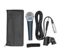 MTLAVISHY Título: Micrófono Vocal dinámico de aleación de Aluminio de Mano Profesional Alta sensibilidad Duradera y versátil para Karaoke Cantando discurso y Rendimiento de