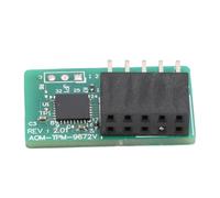 MtlaVishy TPM 2.0 Módulo Trabajo de Confianza Vertical para Supermicro Papas de engorra Cifrado Seguro e instalación fácil de 10pin SPI TPM 2.0 Módulo para encabezado TPM de 10pas