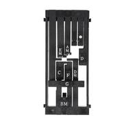 MTLAVISHY Trainer de guitarra y de aprendizaje La herramienta de acordes de guitarra clásica ideal para principiantes y amantes de los instrumentos musicales de acordes fácil y (Negro)