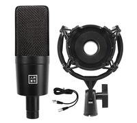 MTLAVISHY Wired Cardioid Condenser Micrófono con Montaje de Choque Ideal para Voces en la transmisión de transmisión de transmisión y ASMR Ofrece un diseño unidireccional Claro y