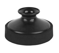 Mtlavismo Alto Saxofón silenciador circular Mute ABS plástico Sax amortiguador de sonido Práctica tranquila sin alterar a otros ideales para los viajes y la práctica de los (Black)