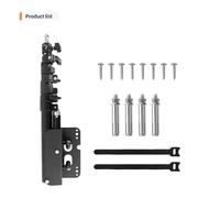 Mtlavismo de la Pared de la Pared de Metal de la Pared de la Pared del triángulo del triángulo para la fotografía con un ángulo Ajustable de 180 Grados y una Longitud máxima de