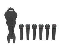 Mtlavismo puente guitarra clavija clavijas extractor ebony string instruments accesorios de reparación de instrumentos reemplazo