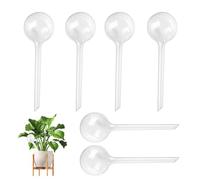 Mtlhbcg Bolas de riego, 6 bolas de riego para plantas, 27,5 x 8 cm, bolas de riego, plástico, sistema de riego automático para plantas, para el jardín de casa, plantas, riego en interiores y