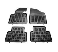 MTM Alfombrillas Goma para Hyundai Santa Fe III 5 Asientos 2012-2019, Tipo Cubeta a Medida Antideslizante con Borde 5 cm, cód. 3D 5446