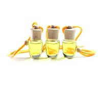 MTM Ambientador para Coche con Aroma a Vainilla, Difusor de Madera, 3 Piezas