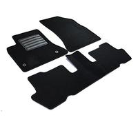 MTM SP-612 Alfombrillas a Medida en Velour para Citroen C4 Picasso I 5 asientos, de 10.2006 a 06.2013