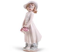 MTME Figura de porcelana, recordando ese momento, recuerdos, regalos de boda, estatua decoración del hogar