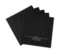 MTMXALBBR 5 uds 220x220mm Pieza de Impresora 3D Pegatinas impresión Placa Cama calefactada