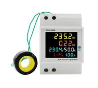MTMXALBBR Medidor de vatios-hora inteligente doméstico monofásico con pantalla LCD, tipo riel guía, corriente 220 V, frecuencia alimentación leisurely(40-300V External CT)