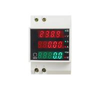MTMXALBBR Medidor digital multifunción D52-2047 for riel DIN que mide potencia CA, tiempo, corriente, voltaje, factor LED CT100A leisurely(Built-in CT,AC80.0-300.0V)
