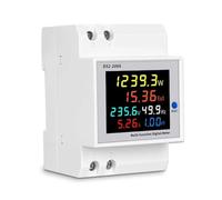 MTMXALBBR Monitor de CA 110 V, 220, 380, 100 A, voltaje, corriente, factor potencia, energía eléctrica activa, medidor frecuencia leisurely(Built-in CT,AC 40-300V)