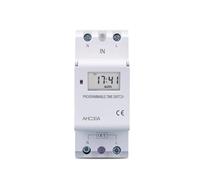MTMXALBBR Nuevo tipo de interruptor temporizador digital programable semanal de 7 días con riel DIN de 2 cables y control de CA leisurely(220V AC)