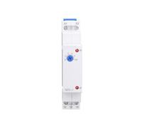 MTMXALBBR Relé de voltaje universal TBT5-1/2 de 24-240 V CA/CC, módulo de relé temporizador de riel DIN, rango de ajuste de tiempo del temporizador electrónico: 0,1 s-60 m leisurely(Gray Knob,TBT5-2 2