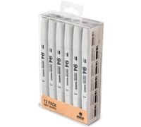 MTN 94 Graphic Marker Pack 12 Grey