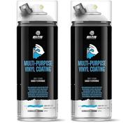 MTN PRO Vinilo Líquido Gris Metalizado 400ml (Paquete de 2)