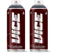 MTN Vice Gris Búnquer, Spray Satinado 400ml (Paquete de 2)