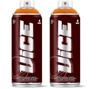 MTN Vice Naranja Bután, Spray Satinado 400ml (Paquete de 2)
