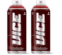 MTN Vice Rojo Zorro, Spray Satinado 400ml (Paquete de 2)