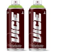 MTN Vice Verde Costla, Spray Satinado 400ml (Paquete de 2)