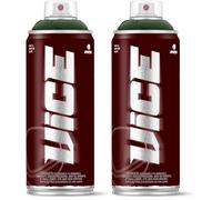 MTN Vice Verde Tasmania, Spray Satinado 400ml (Paquete de 2)