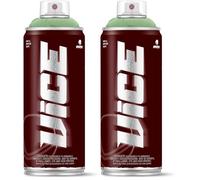MTN Vice Verde Tóxico, Spray Satinado 400ml (Paquete de 2)