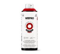 MTN WEPRO Solvent Brillante RAL 3001 Rojo Sexy, Spray 400ml