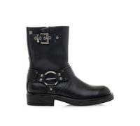 MTNG Botines Planos Mujer Botines Planos Bruna 59833 Mujer | Botines Planos Casual | Cierre con Cremallera | 58224 | Negro