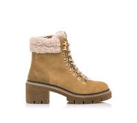 MTNG Botines de tacón Mujer Botines de tacón Doris 50386 Mujer | Botines de tacón Casual | Cierre con Cremallera | 52887 | Beige