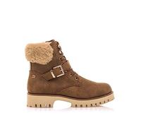 MTNG Botines Planos Mujer Botines Planos Lenox 53236 Mujer | Botines Planos Casual | Cierre con Cremallera | 55293 | Agate Cuero