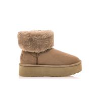 MTNG Botines Planos Mujer Botines Planos NIVIA 59373 Mujer | Botines Planos Casual | sin Cierre-Abiertos | 58316 | Taupe