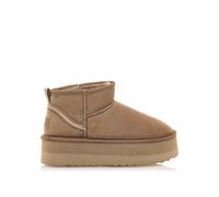 MTNG Botines Planos Mujer Botines Planos NIVIA 59733 Mujer | Botines Planos Casual | sin Cierre-Abiertos | 58330 | Taupe