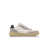 MTNG Deportivas Hombre Deportivas Delta_241 84504 Hombre | Deportivas Casual | Cierre con Cordones | 56148 | Murri Blanco Gris