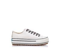 MTNG Deportivas Mujer Deportivas Bigger-T 60303 Mujer | Deportivas Casual | Cierre con Cordones | 53802 | Tex Blanco