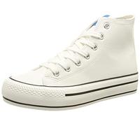 MTNG Deportivas Mujer Deportivas Bigger-X 60172 Mujer | Deportivas Casual | Cierre con Cordones | 51428 | Action PU Blanco