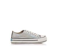 MTNG Deportivas Mujer Deportivas Bigger-X 60173 Mujer | Deportivas Casual | Cierre con Cordones | 55615 | Plata