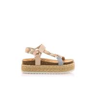 MTNG KIDS Sandalias Niñas Sandalias PADBIO 48518 Niñas | Sandalias Casual | Cierre con Hebilla | 56439 | Multi Nude