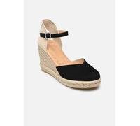 MTNG Sandalias de cuña Mujer Sandalias de cuña Louisa 51987 Mujer | Sandalias de cuña Casual | Cierre con Hebilla | 56582 | Negro