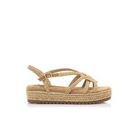 MTNG Sandalia para mujer 51261, beige, 38 EU