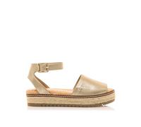 MTNG Sandalias de cuña Mujer Sandalias de cuña Amelie 59617 Mujer | Sandalias de cuña Casual | Cierre con Hebilla | 57500 | Oro