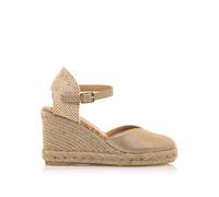 MTNG Sandalias de cuña Mujer Sandalias de cuña Louisa 51987 Mujer | Sandalias de cuña Casual | Cierre con Hebilla | 56580 | Oro